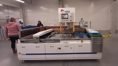 Instalace výlupového stroje YOCO SM-1080 v Graficu